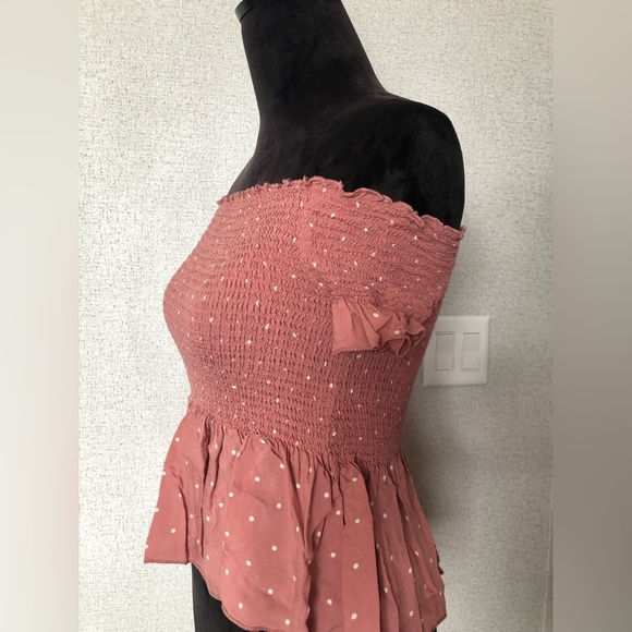 Pink Polkadot Top - Picture 2 of 3